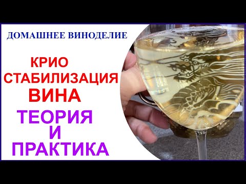 Видео: Криостабилизация вина. Теория и практика.