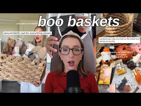 Видео: TikTok сходит с ума из-за корзин с нецензурной бранью 🎃👻
