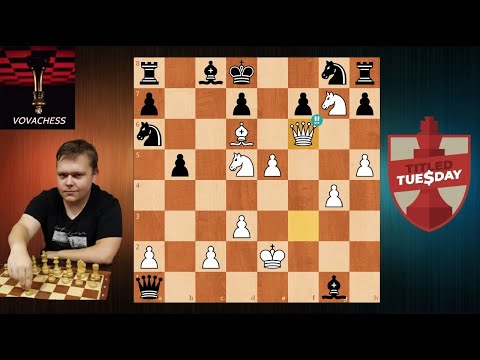 Видео: Титульный вторник на Chess.com 28.10.2025