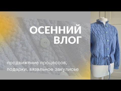 Видео: ОСЕННИЙ ВЛОГ/ СНЯЛА МК НА НОСКИ/ ВЯЖУ КРАСИВОЕ