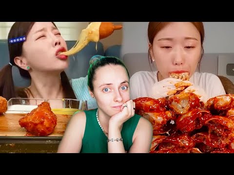 Видео: ЧТО ЭТИ КОРЕЙЦЫ СЕБЕ ПОЗВОЛЯЮТ? 😱СКОЛЬКО ТУТ СЫРА? 🧀 реакция на асмр и мукбанг