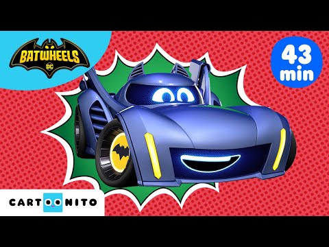 Видео: Мега компилация БАМ | Batwheels | Анимационни филми за деца | Cartoonito