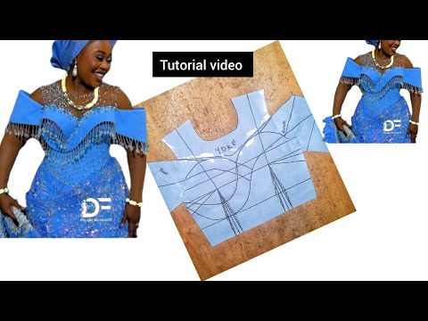 Видео: Бюстье с кейпом. Бюстье с вытачками и кокеткой. Как кроить и шить.