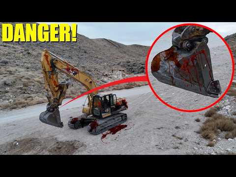 Видео: ЕСЛИ ВЫ УВИДИТЕ КРОВАВЫЙ СТРОИТЕЛЬНЫЙ ГРУЗОВИК, БЕГИТЕ! (ЭТО НЕ БЕЗОПАСНО)