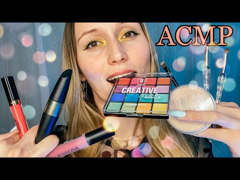 Видео: АСМР😇Весенний MAKEUP к 8 Марта 🌸 ASMR 💐Spring Makeup 🌼