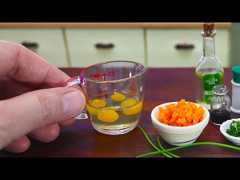 Видео: Лучшие рецепты из яиц. НАСТОЯЩАЯ ЕДА. МИНИАТЮРНАЯ КУХНЯ. НАБОР ДЛЯ ПРИГОТОВЛЕНИЯ ПИЩИ ASMR.