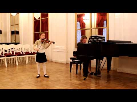 Видео: Ф.Зейц-Концерт № 3 (1 часть) - исп. Валерия Сапкевич