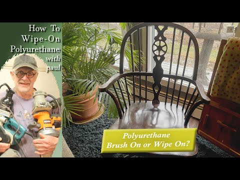 Видео: Когда и как протирать полиуретан — реставрация мебели
