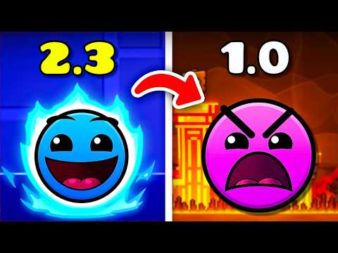 Видео: Geometry Dash, но с Каждым Уровнем ДЕКОР УХУДШАЕТСЯ