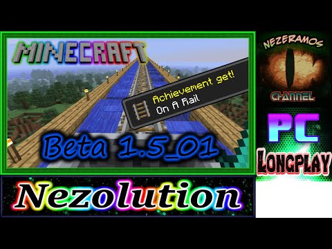 Видео: [PC] Minecraft Nezolution - 95 - Рельсовые опыты