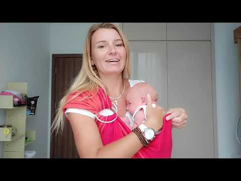 Видео: Видео-инструкция: Слинг с кольцами для новорожденных