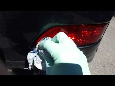 Видео: Убираем тонировочный лак с фар