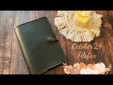 Видео: Октябрь'24 в Filofax Original black🖤