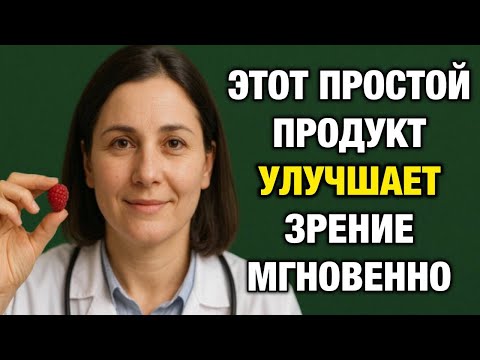 Видео: Ешьте это перед сном — и зрение начнёт возвращаться!