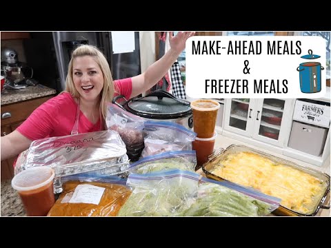 Видео: БЛЮДА, ПРИГОТОВЛЕННЫЕ ЗАРАНЕЕ И ЗАМОРОЖЕННЫЕ — БУДЬТЕ НА ШАГ ВПЕРЕДИ!!