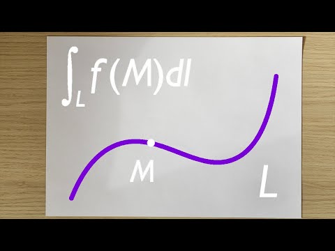 Видео: Криволинейный интеграл 1 рода (по длине) | Решение задач 3.1 | ИнтФНП