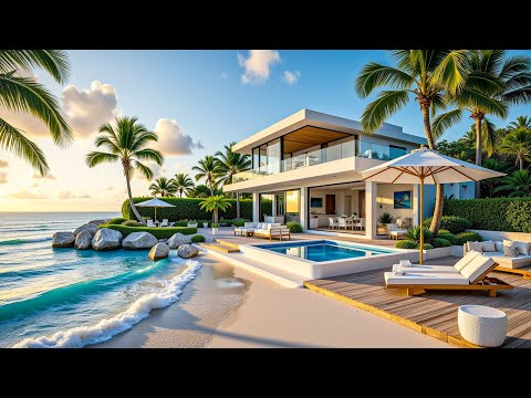 Видео: Роскошные пляжные вибрации: расслабляющий микс Deep House и Tropical Lounge для полного релакса 🎧
