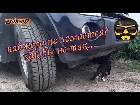 Видео: Pajero wagon IV обслуживание задних суппортов (К такому меня жизнь не готовила)