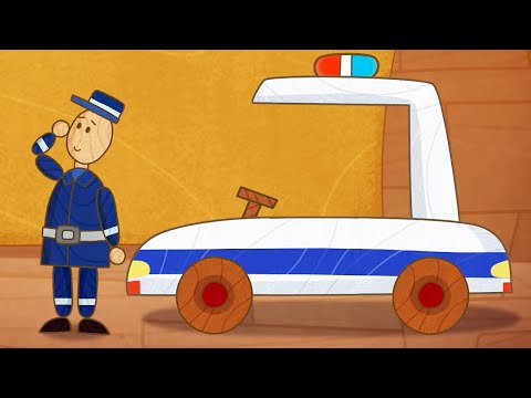 Видео: Развивающие мультфильм для детей 🚦 Машинки 🚓 Полицейская машина (14 серия) 🚨