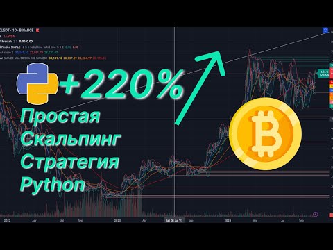 Видео: ТОП скальпинг стратегия на Python, которая работает: алготрейдинг с нуля