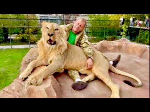 Видео: Этого не ожидал никто! Лев Рыжик СПРЫГНУЛ со СКАЛЫ даже без помощи Олега Зубкова!