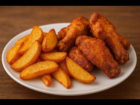 Видео: Простий рецепт, який рятує вечерю. Картопля з крильцями за 40 хв.