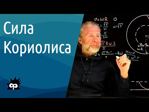 Видео: 10.1.09. Сила Кориолиса