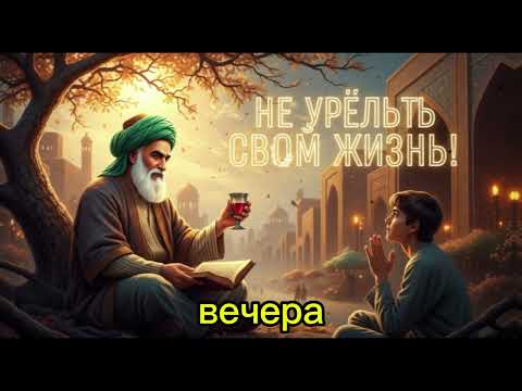 Видео: Омар Хайям о том, как НЕ ТРАТИТЬ ЖИЗНЬ ВПУСТУЮ! Мудрость на века ✨
