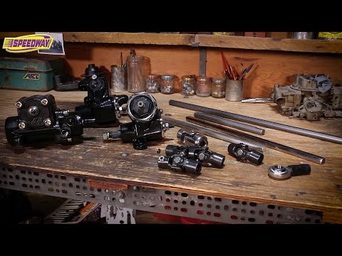 Видео: Speedway Tech Talk — комбинации рулевого механизма, карданного шарнира и вала
