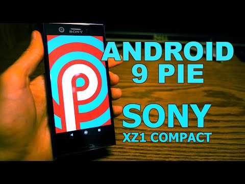 Видео: 📱 Обзор Android 9 Pie 🥧 Sony Xperia XZ1 Compact