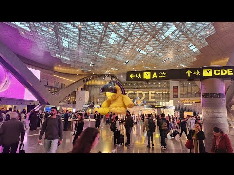 Видео: Аэропорт, кафе и магазины Дьюти Фри в Доха Катар 🐫 ✈️
