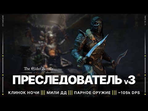 Видео: TESO 🔥 ПвЕ Клинок Ночи (НБ) 💀 Стамина Мили-ДД | Преследователь | Версия 3.0 | Lost Depths 8.1.5