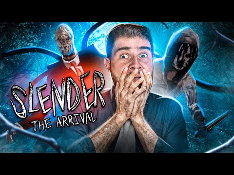 Видео: СЛЕНДЕР С КОРЕШАМИ ГОНЯЕТСЯ ЗА МНОЙ // Slender the Arrival remake