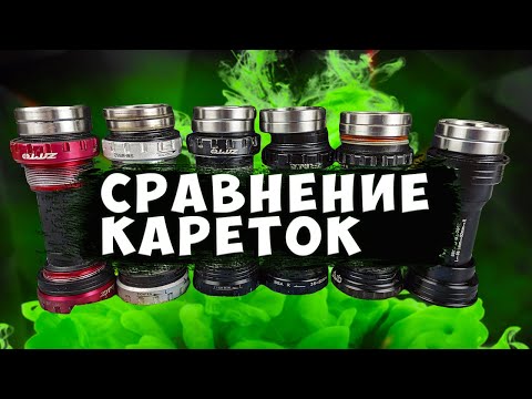 Видео: Сравнение кареток Ztto Shimano Zrace Sram Kactus