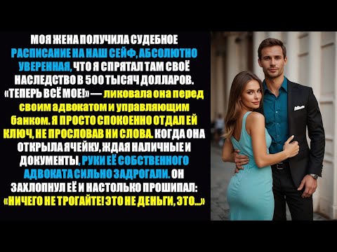 Видео: Жена наконец-то получила доступ к моему сейфу. Ее улыбка исчезла, как только она увидела, что...