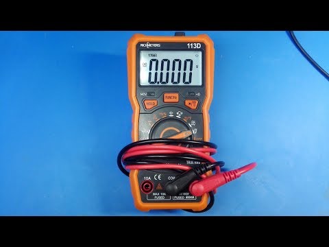 Видео: Мультиметр Richmeters 113D. "Антикапля" 2.