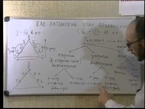 Видео: Как латинский стал французским  Фонетические изменения
