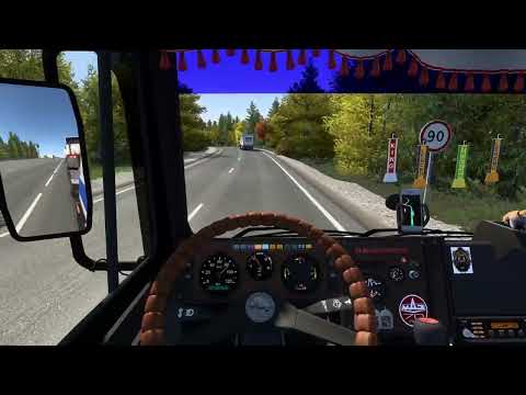 Видео: Euro Truck Simulator 2 не довез новые мазы на заправке дтп