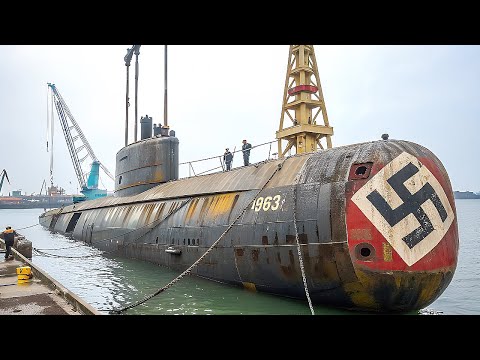 Видео: Знайдено вцілілі німецькі субмарини. Те що знайшли усередені жахає…