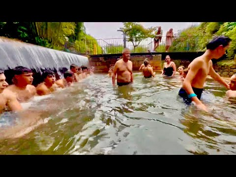 Видео: Удивительная сауна-шторка в горячих источниках, я  пробралась с телефоном и сняла для вас это чудо!