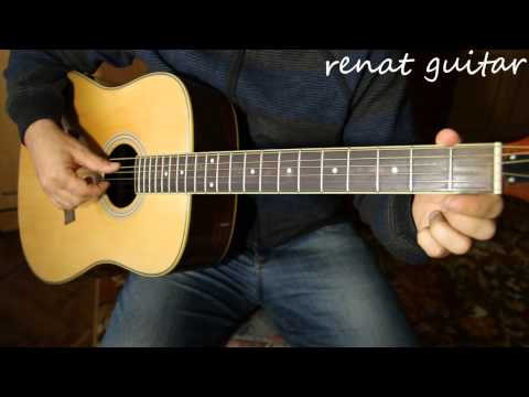 Видео: Уроки на гитаре - яблони