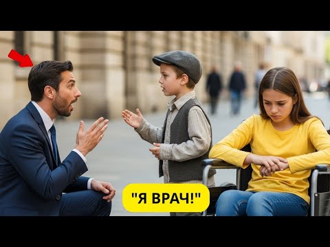 Видео: Сэр, Я Могу Заставить Вашу Дочь Снова Ходить… — То, Что Сделал Этот Мальчик, Потрясло Миллионера! 😭💔