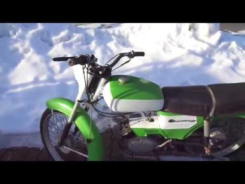 Видео: Balkan / Балкан 50 МПМ 1969 Мотопед