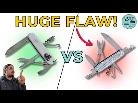 Видео: Victorinox Compact против Climber One имеет огромный недостаток