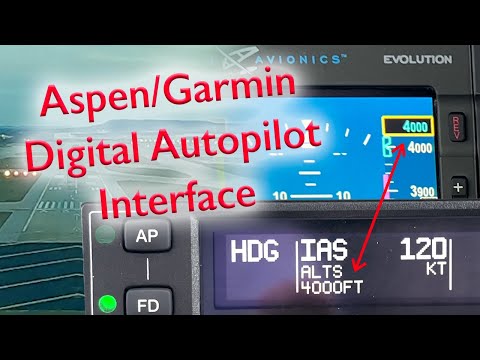 Видео: Интерфейс цифрового автопилота Aspen/Garmin — мое обновление завершено!