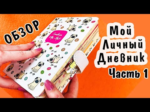 Видео: Мой НОВЫЙ Личный Дневник ОБЗОР Часть 1. Идеи для ЛД, оформление, канцелярия