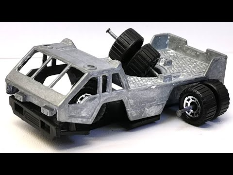 Видео: Matchbox модификация, ремонт транспортного средства, игрушечная машинка
