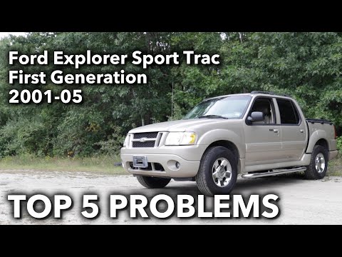 Видео: 5 основных проблем Ford Explorer Sport Trac SUV 1-го поколения 2001-05