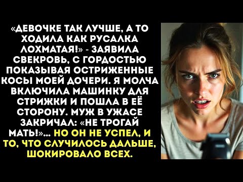 Видео: Я схватила ножницы — и закричала: «Я тебя налысо побрею!» История одной семьи
