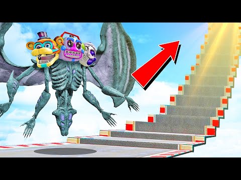 Видео: КАК ДАЛЕКО БОГ АНИМАТРОНИК СМОЖЕТ ЗАБРАТЬСЯ ПО СТУПЕНЬКАМ ЛЕСТНИЦЫ В ГАРРИС МОД FNAF 9 В Garry`s Mod